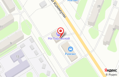 Гостевой дом На Парижской на карте