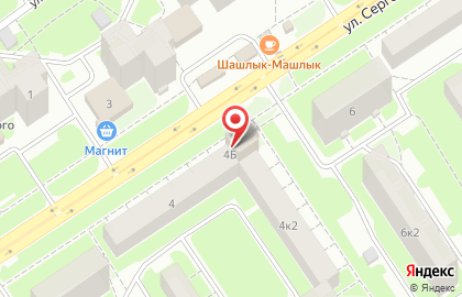 Автошкола Автокласс на улице Серго Орджоникидзе на карте