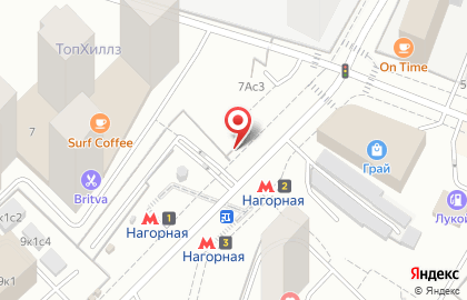 Сервисный центр Московский паркинг в Электролитном проезде на карте