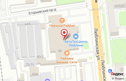 Техцентр Алькор на Люблинской улице на карте
