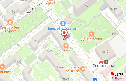 Магазин чая и кофе в Москве на карте