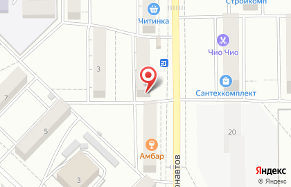 Сладкий магазин Аленка на улице Космонавтов на карте