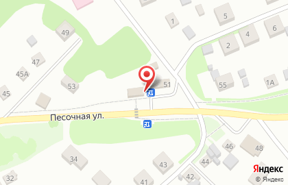 Продуктовый магазин Престиж на Песочной улице на карте