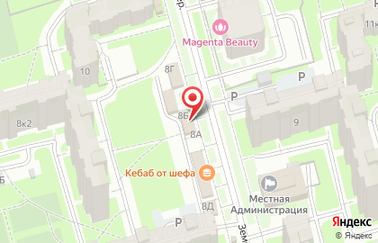 Зоомагазин в Санкт-Петербурге на карте