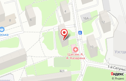 Мотоакадемия Александра Андреева в 1-м Сетуньском проезде на карте