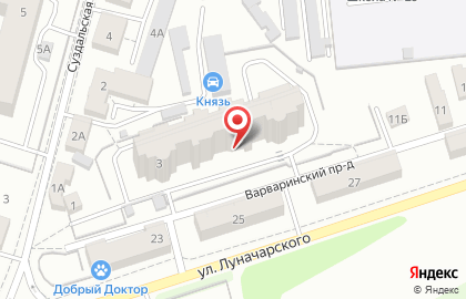 Магазин Расходные материалы во Владимире на карте