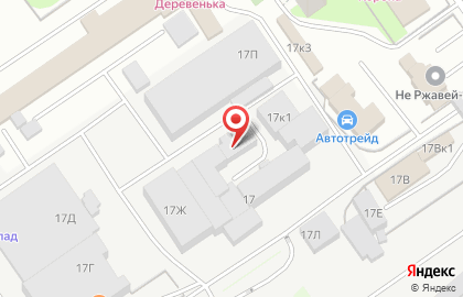 Производственно-торговое предприятие Мапсол в Автозаводском районе на карте