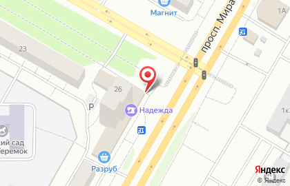 Фармацевтическая сеть Апрель на улице Мира на карте