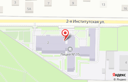 Лицей №15, г. Мытищи на карте