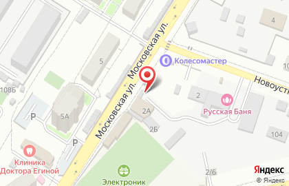 Шиномонтажная мастерская в Дзержинском районе на карте