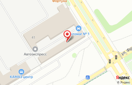 Автосалон Авант на улице Паши Савельевой на карте