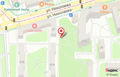 Остров детства на улице Николаева на карте