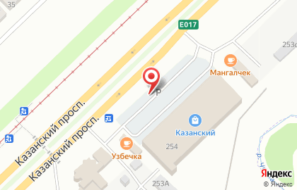 Продуктовый магазин в Казани на карте