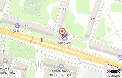 Адвокатский кабинет Кудашовой Н. Н. на карте