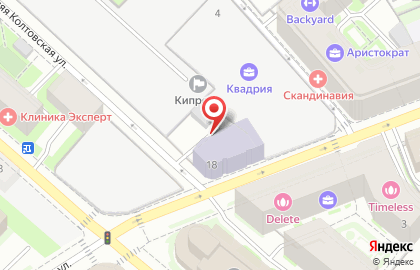 Хонда на Петроградской на карте