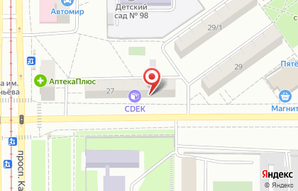 Торгово-производственная компания Камелот на улице Советской Армии на карте