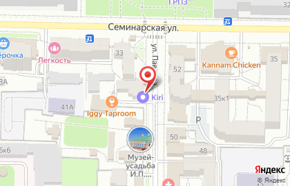 Магазин Продукты на улице Павлова на карте