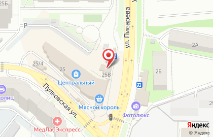 Продуктовый магазин в Перми на карте