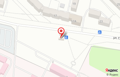 Продовольственный магазин Цезарь в Центральном районе на карте