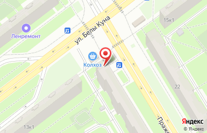Мини-маркет Мини-маркет в Фрунзенском районе на карте