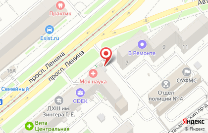 Киоск по продаже печатной продукции Роспечать в Октябрьском районе на карте