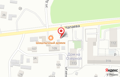 Шашлычный домик в Железнодорожном районе на карте