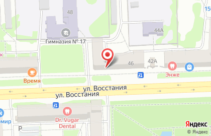 Магазин Газтехника+ в Московском районе на карте
