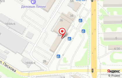 Сервисный центр Палитра на ​Малиновского на карте