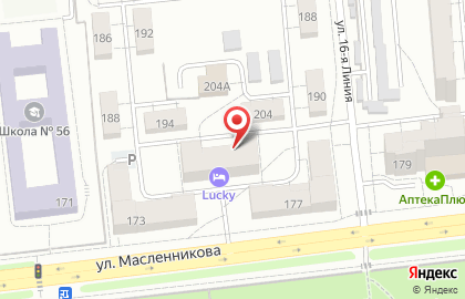 Автоюридическая компания Автоюрист55 на карте