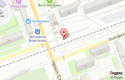 Автостоянка, ИП Сергеев Н.А. на карте
