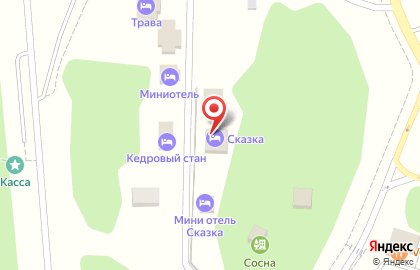 Мини-отель Сказка на Бирюзовой улице на карте