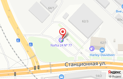 СССР на Станционной улице на карте