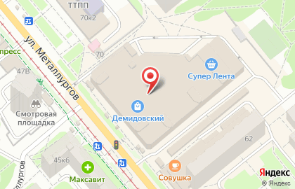 Компания Дом.ru на улице Металлургов на карте