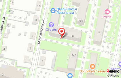 Ателье ТриНити на Морозовской улице на карте