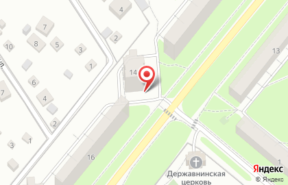 Магазин мясной продукции в Домодедово на карте