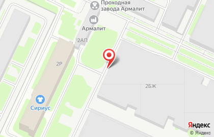 Торговая компания Sanext на Кировском заводе на карте