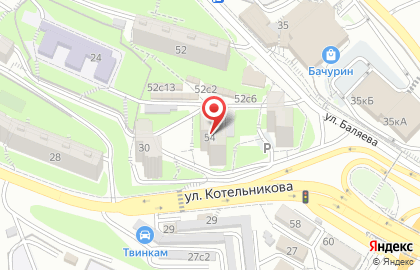 Строительная компания Регион в Первореченском районе на карте
