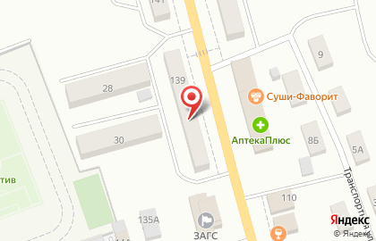 Клиника Семейный доктор на улице Ленина на карте