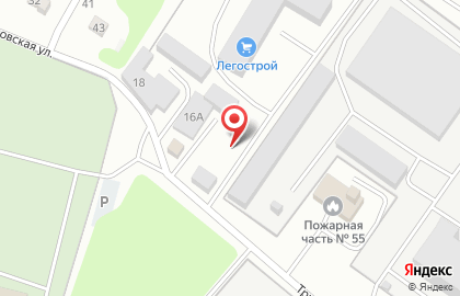 Благоустройство на Трифоновской улице на карте