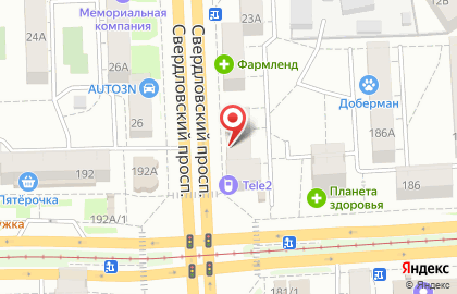 Микрокредитная компания М Булак на Свердловском тракте на карте