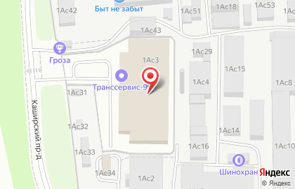 Служба доставки City Express в Москворечье-Сабурово на карте
