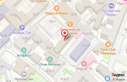 Бутик-комплекс MOSS Apartments на карте