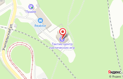 ТАКТИК, центр тактических лазертаг игр на карте
