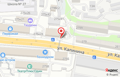 Торгово-сервисный центр iON в Первомайском районе на карте