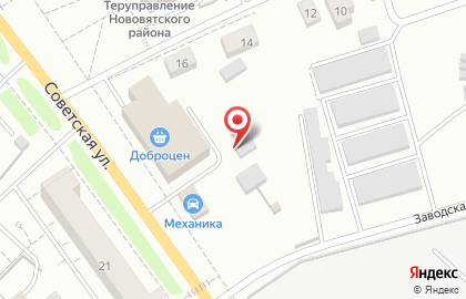Ямойка на Советской улице на карте