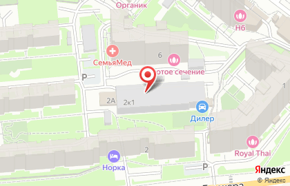 Оператор технического осмотра Новосибирск в Ленинском районе на карте