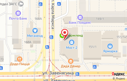 ВУЗ-банк в Челябинске на карте