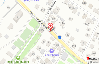 Гостиница Жемчужина на Революционной улице на карте