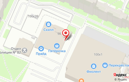Парикмахерская Стиль в Красносельском районе на карте