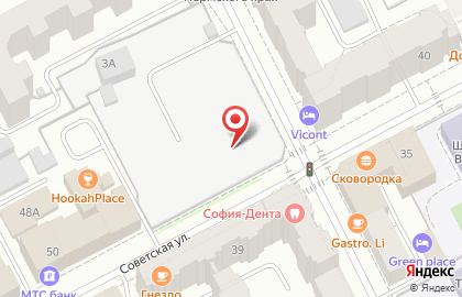 Агентство недвижимости Благо на Советской улице на карте
